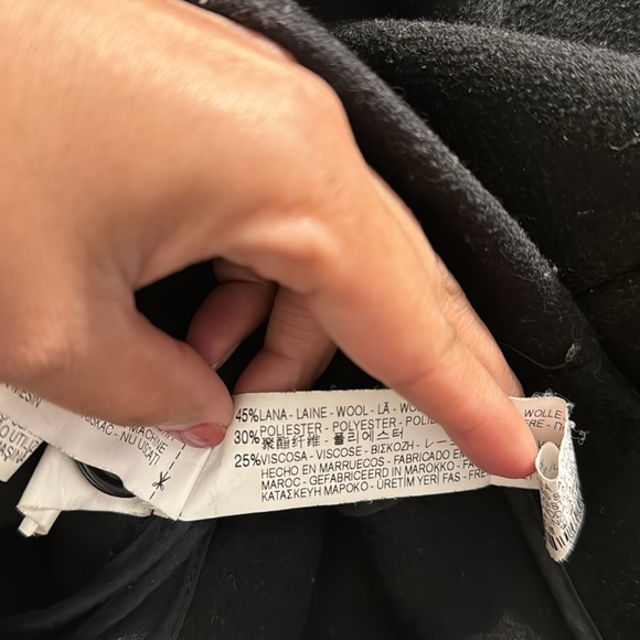 ZARA Short Wool Coat - Picture 10 of 10